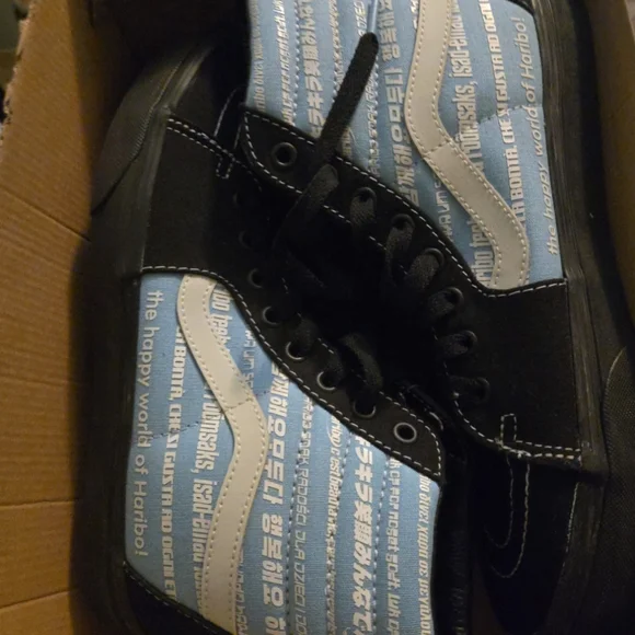 Vans Sk8 Hi Haribo Men Size 8.5 Blue And Black 102025 - Picture 5 of 6